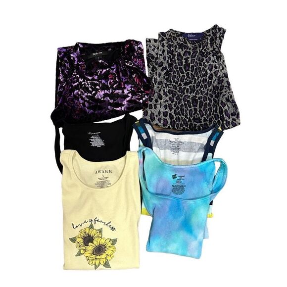 6 Tank top bundle, lot, 6 in total  large & XL EUC excellent used condition - Picture 2 of 16